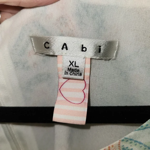 CAbi Multicolor Sleeveless Blouse - Picture 3 of 5